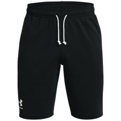 Spodnie treningowe męskie Under Armour Rival Terry Shorts. Białe buty treningowe męskie Under Armour, bez wzorów, z bawełny, bez zapięcia, na fitness i siłownię. Za 253.00 zł.