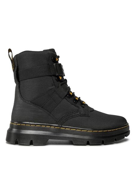 Dr. Martens Trapery OT9286 27800001 Czarny. Czarne buty zimowe męskie Dr. Martens, bez wzorów, z materiału, bez obcasa, bez zapięcia. Za 799.99 zł.