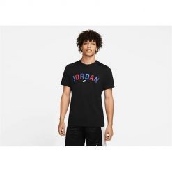 Koszulka sportowa męska Nike Air Jordan Sport Dna. Czarne t-shirty sportowe męskie Nike, l, bez wzorów, sportowe, bez ramiączek. Za 227.00 zł.