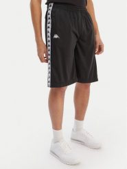 Kappa Szorty sportowe Banda Treadwellz 304KQ20 Czarny Regular Fit. Czarne szorty sportowe męskie Kappa, bez wzorów, z syntetyku, sportowe. Za 109.99 zł.
