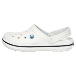 Japonki Crocs Crocband, Dla obu płci. Białe klapki i japonki męskie Crocs, bez wzorów, z materiału. Za 319.99 zł.