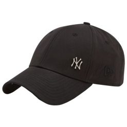Czapka z daszkiem New Era MLB New York Yankees. Czarne czapki męskie New Era, bez wzorów, casualowe. Za 99.99 zł.