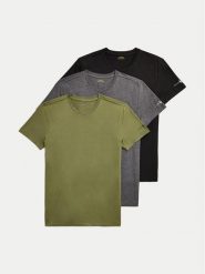 Polo Ralph Lauren Komplet 3 t-shirtów 714965508003 Kolorowy Slim Fit. Koszulki polo męskie Polo Ralph Lauren, m, bez wzorów, z bawełny, bez kołnierzyka, bez ramiączek. Za 359.99 zł.