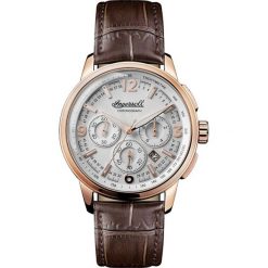 RABAT ZEGAREK INGERSOLL THE REGENT QUARTZ CHRONOGRAPH I00102. Białe zegarki męskie INGERSOLL, z materiału. W wyprzedaży za 1,020.00 zł.
