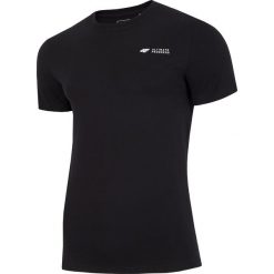 T-shirt męski TSM215 - głęboka czerń. T-shirty męskie marki 4f. Za 49.99 zł.