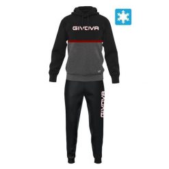 Givova Tuta Italia 106 męski dres z kapturem, dwukolorowy, polar, XL. Szare bluzy z polaru męskie Givova, m, bez wzorów, z dresówki, bez ramiączek, z kapturem. Za 242.99 zł.