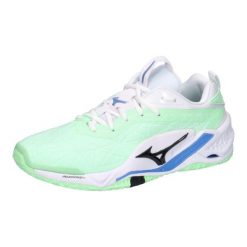 Buty Mizuno Wave Stealth Neo 2 do piłki ręcznej zielone. Zielone buty do biegania męskie Mizuno, bez wzorów, bez zapięcia, do biegania, mizuno wave. W wyprzedaży za 558.90 zł.