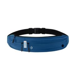 Saszetka na pasku do biegania Waterfly Sport Running 3.0. Niebieskie saszetki męskie WATERFLY, bez wzorów, z lycry. W wyprzedaży za 83.99 zł.