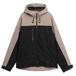 Kurtka Męska SS23TTJAM080. Białe kurtki męskie 4f, m, bez wzorów, sportowe, bez ramiączek, bez kaptura. Za 406.99 zł.