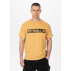 Koszulka bawełniana sportowy t-shirt dla dorosłych Hilltop. Czarne t-shirty sportowe męskie PITBULL, m, bez wzorów, z bawełny, casualowe, bez ramiączek. Za 89.00 zł.