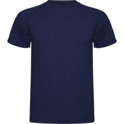 Męska Koszulka Sportowa Montecarlo Z Krótkim Rękawem. Niebieskie t-shirty sportowe męskie ROLY, m, bez wzorów, sportowe, bez ramiączek. Za 33.99 zł.