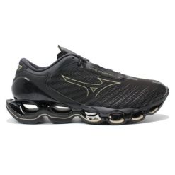 Mężczyźni bieganie buty Mizuno Wave Prophecy, złoty. Żółte buty do biegania męskie Mizuno, bez wzorów, bez zapięcia, do biegania, mizuno wave. W wyprzedaży za 872.55 zł.