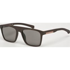 Calvin Klein - Okulary CKJ798S. Brązowe okulary przeciwsłoneczne męskie Calvin Klein, z materiału. Za 479.90 zł.