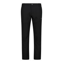 Spodnie męskie turystyczne CMP 34T2947CF. Czarne spodnie na co dzień męskie CMP, bez wzorów, sportowe. Za 306.50 zł.