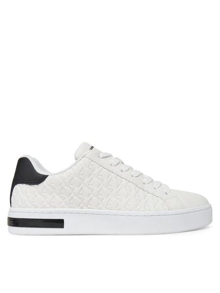 Armani Exchange Sneakersy XM000140 AF11916 M0028 Biały. Białe buty sportowe na co dzień męskie Armani Exchange, m, bez wzorów, ze skóry, bez ramiączek, bez kaptura. Za 638.21 zł.