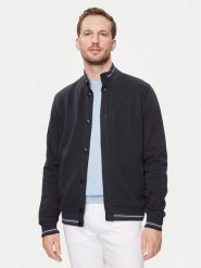 Bugatti Bluza 8750 55143A Granatowy Regular Fit. Niebieskie bluzy rozpinane męskie Bugatti, m, bez wzorów, z bawełny, bez ramiączek, bez kaptura. Za 319.99 zł.