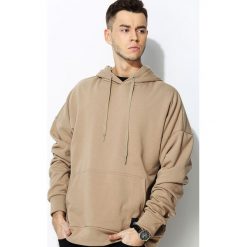 Beżowa Bluza Don't Sweat. Bluzy z kapturem męskie marki Born2be. Za 104.99 zł.