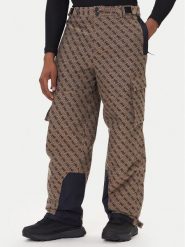 Guess Spodnie narciarskie M5BB77 WF182 Brązowy Regular Fit. Brązowe spodnie narciarskie i snowboardowe męskie Guess, z aplikacjami, z syntetyku, narciarskie. Za 1,219.00 zł.