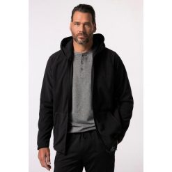 Męska Kurtka polarowa ultralekka z kapturem do 7 XL. Czarne kurtki męskie JAY-PI, m, bez wzorów, z materiału, sportowe, bez ramiączek, z kapturem. Za 195.99 zł.