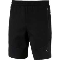 Puma Szorty Męskie Evostripe Move Shorts 8" Black L. Czarne szorty sportowe męskie Puma, bez wzorów, z materiału, sportowe. W wyprzedaży za 139.00 zł.
