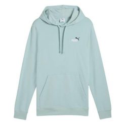 Męska Bluza Z Kapturem Ess 2 Color Small No 1. Zielone bluzy nierozpinane męskie Puma, m, bez wzorów, bez ramiączek, z kapturem. Za 237.99 zł.