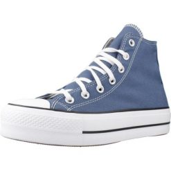 Buty CONVERSE ALL STAR LIFT Niebieski. Niebieskie buty zimowe męskie Converse, bez wzorów, retro, bez obcasa, bez zapięcia. Za 406.30 zł.