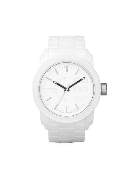 Diesel Zegarek Double Down S44 DZ1436 Biały. Białe zegarki męskie Diesel. Za 399.99 zł.