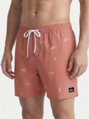 Quiksilver Szorty kąpielowe Stretch Printed Volley 16 EQYJV04217 Różowy Regular Fit. Czerwone kąpielówki męskie Quiksilver, m, bez wzorów, z syntetyku. Za 239.99 zł.