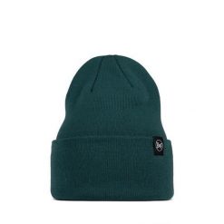Czapka BUFF KNITTED BEANIE LILON SILVERSAGE. Brązowe czapki męskie Buff, bez wzorów, sportowe. Za 119.90 zł.