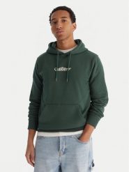 Quiksilver Bluza EQYFT05136 TKG Zielony Comfort Fit. Zielone bluzy nierozpinane męskie Quiksilver, m, bez wzorów, z bawełny, bez ramiączek, bez kaptura. Za 229.99 zł.