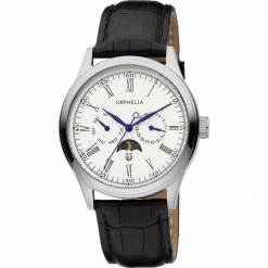 Zegarek kwarcowy w kolorze brązowo-srebrno-białym. Brązowe, analogowe zegarki męskie Esprit Watches, ze skóry. W wyprzedaży za 272.95 zł.