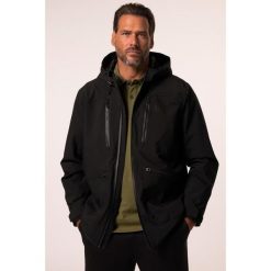 Męska Kurtka funkcjonalna outdoorowa kaptur bloki kolorów wiele kieszeni. Czarne kurtki męskie JAY-PI, m, bez wzorów, z materiału, sportowe, bez ramiączek, bez kaptura. W wyprzedaży za 559.99 zł.