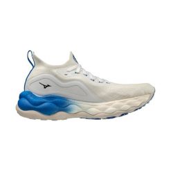 Buty sportowe Mizuno Wave Neo Ultra Białe Amortyzacja. Białe buty do biegania męskie Mizuno, bez wzorów, bez zapięcia, do biegania, mizuno wave. W wyprzedaży za 707.40 zł.