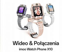 Smartwatch Barel imoo Watch Phone X10 różowy. Czerwone zegarki smartwatch Barel. Za 1,105.47 zł.