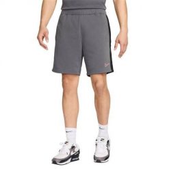 Spodnie sportowe męskie Nike FZ4708068. Szare szorty sportowe męskie Nike, bez wzorów, sportowe. Za 273.00 zł.