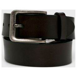 Only & Sons - Pasek skórzany. Czarne paski męskie Only & Sons, w paski, z materiału. W wyprzedaży za 69.90 zł.