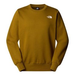 Bluza The North Face SIMPLE DOME CREW. Zielone bluzy nierozpinane męskie The North Face, m, bez wzorów, bez ramiączek, bez kaptura. Za 289.85 zł.