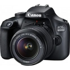 Canon Lustrzanka Cyfrowa Eos 4000d + Obiektyw 18-55 Dc Iii Value Up Kit (3011C013). Akcesoria fotograficzne marki Canon. W wyprzedaży za 1,438.00 zł.
