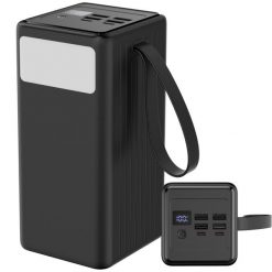 Powerbank Platinet Nie 60000mAh Czarny. Czarne powerbanki Platinet. Za 169.48 zł.
