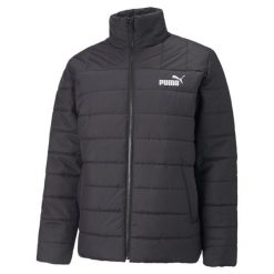 Kurtka Puma Ess Padded, Mężczyźni. Czarne kurtki męskie Puma, m, bez wzorów, z poliesteru, sportowe, bez ramiączek, bez kaptura. Za 349.00 zł.