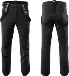 Hi-Tec Spodnie męskie Lermo Black r. XL. Czarne długie spodnie sportowe męskie Hi-tec, bez wzorów. Za 261.65 zł.
