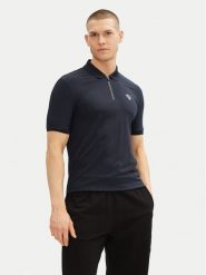 EA7 Emporio Armani Polo 8NPF13 PJRGZ 1562 Granatowy Regular Fit. Niebieskie koszulki polo męskie EA7 Emporio Armani, l, bez wzorów, z syntetyku, bez kołnierzyka, bez ramiączek. Za 289.99 zł.