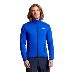 Bluza Polarowa Slam Act Grid Dorosłych. Niebieskie bluzy bez kaptura męskie SLAM, m, bez wzorów, z polaru, bez kaptura. W wyprzedaży za 568.45 zł.