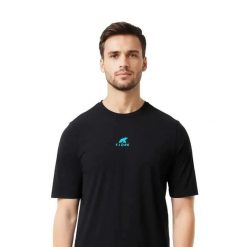 Koszulka sportowa Performance męska. Czarne t-shirty sportowe męskie FJORK MERINO, m, bez wzorów, z elastanu, sportowe, bez ramiączek. Za 399.00 zł.
