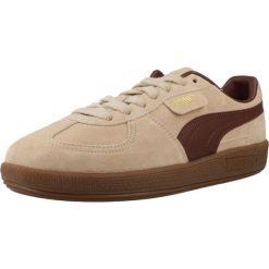 Buty PUMA YELLOW PALERMO Beżowy. Brązowe buty trekkingowe męskie Puma, bez wzorów, ze skóry, bez zapięcia, trekkingowe. Za 330.99 zł.