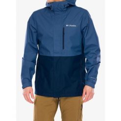 Kurtka przeciwdeszczowa męska Columbia Hikebound II Jacket. Niebieskie kurtki męskie Columbia, m, bez wzorów, sportowe, bez ramiączek, bez kaptura. Za 349.00 zł.