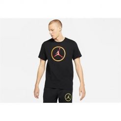 Koszulka sportowa męska Nike Air Jordan Sport Dna. Czarne t-shirty sportowe męskie Nike, m, bez wzorów, z bawełny, sportowe, bez ramiączek. Za 227.00 zł.