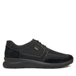 Półbuty Josef Seibel. Czarne codzienne półbuty męskie Josef Seibel, bez wzorów, bez obcasa, bez zapięcia. Za 309.99 zł.