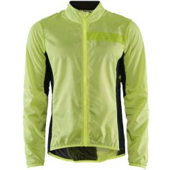 Windbreaker Craft Essence Light Wind. Zielone kurtki outdoor męskie 4M, l, bez wzorów, z syntetyku, bez kaptura, rowerowe. Za 429.00 zł.