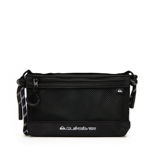 Saszetka Quiksilver. Czarne saszetki męskie Quiksilver, bez wzorów, małe. Za 89.99 zł.